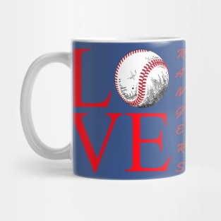 I LOVE TEXAS RANGERS Mug